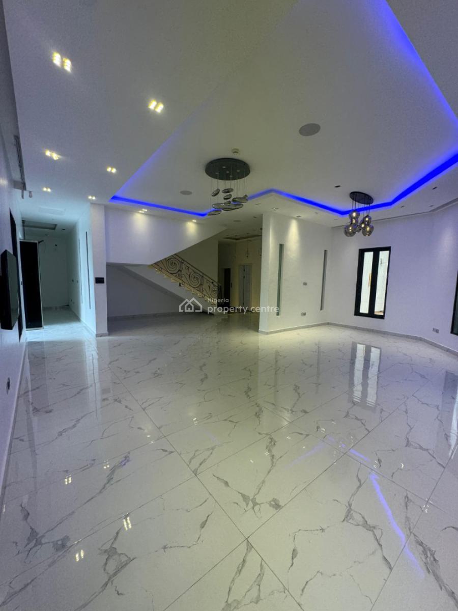 5 Bedroom Detached Duplex with Spacious En-suite Rooms ,open Roof Terr, Osapa, Lekki, Lagos, Detached Duplex for Sale