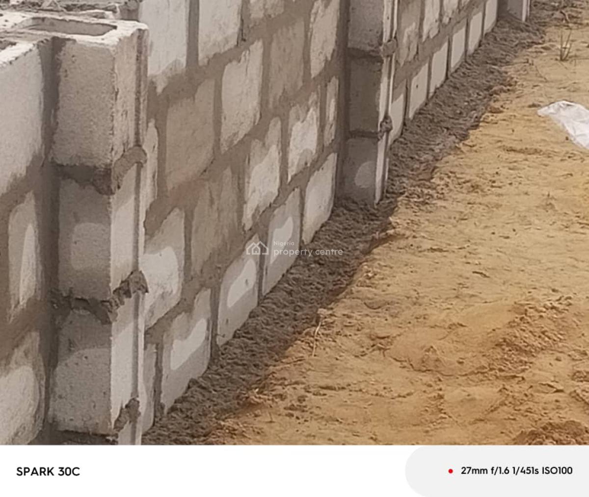Land with Government Allocation, Besides Eleganze Ayora Estate Plots Are Fenced Already All Inclusive, Eleko, Ibeju Lekki, Lagos, Residential Land for Sale