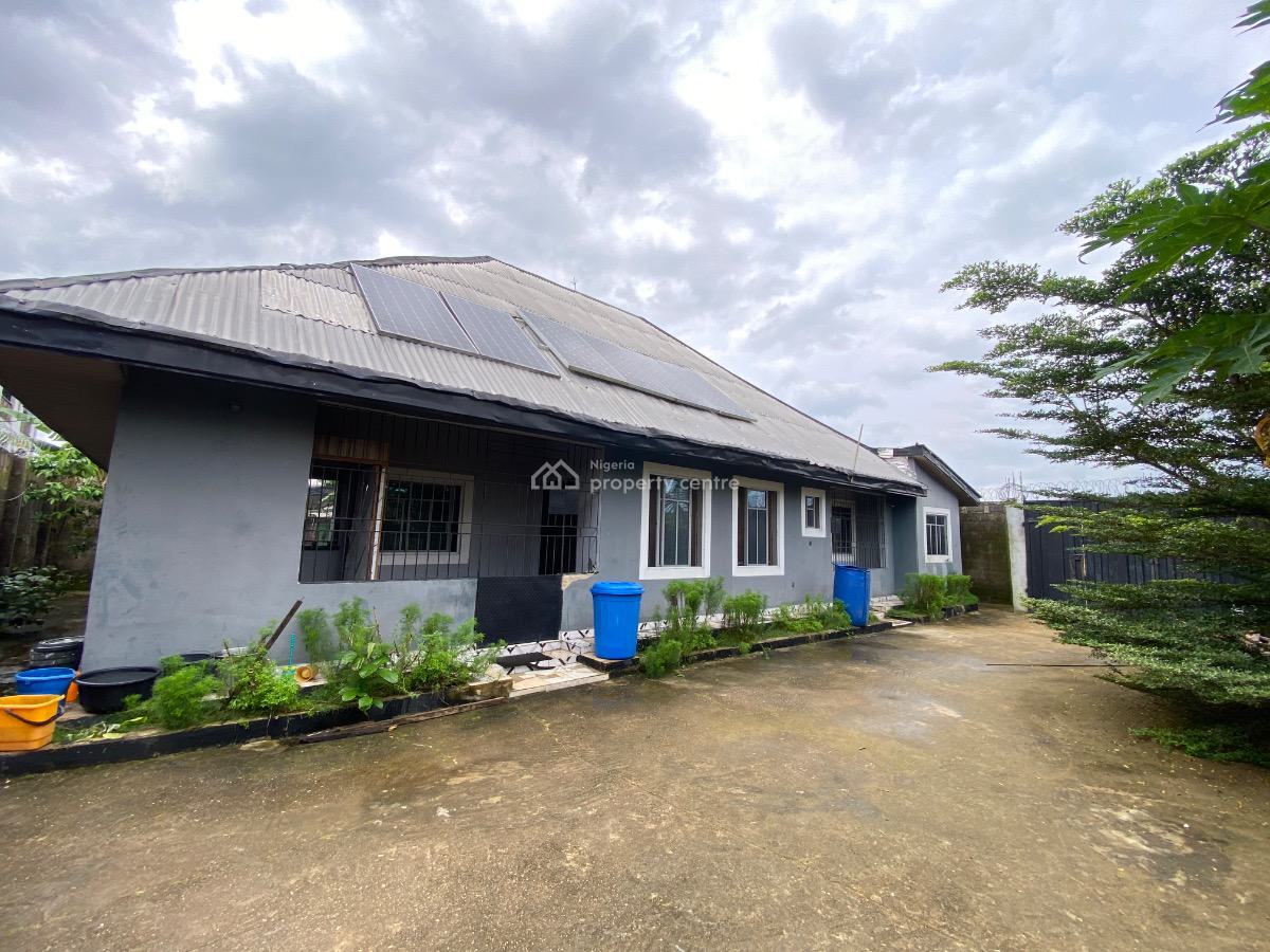 Durably Built 3bedroom Detached Bungalow with Bq, Rumukparali / Off Ozuoba Road, Port Harcourt, Rivers, Detached Bungalow for Sale
