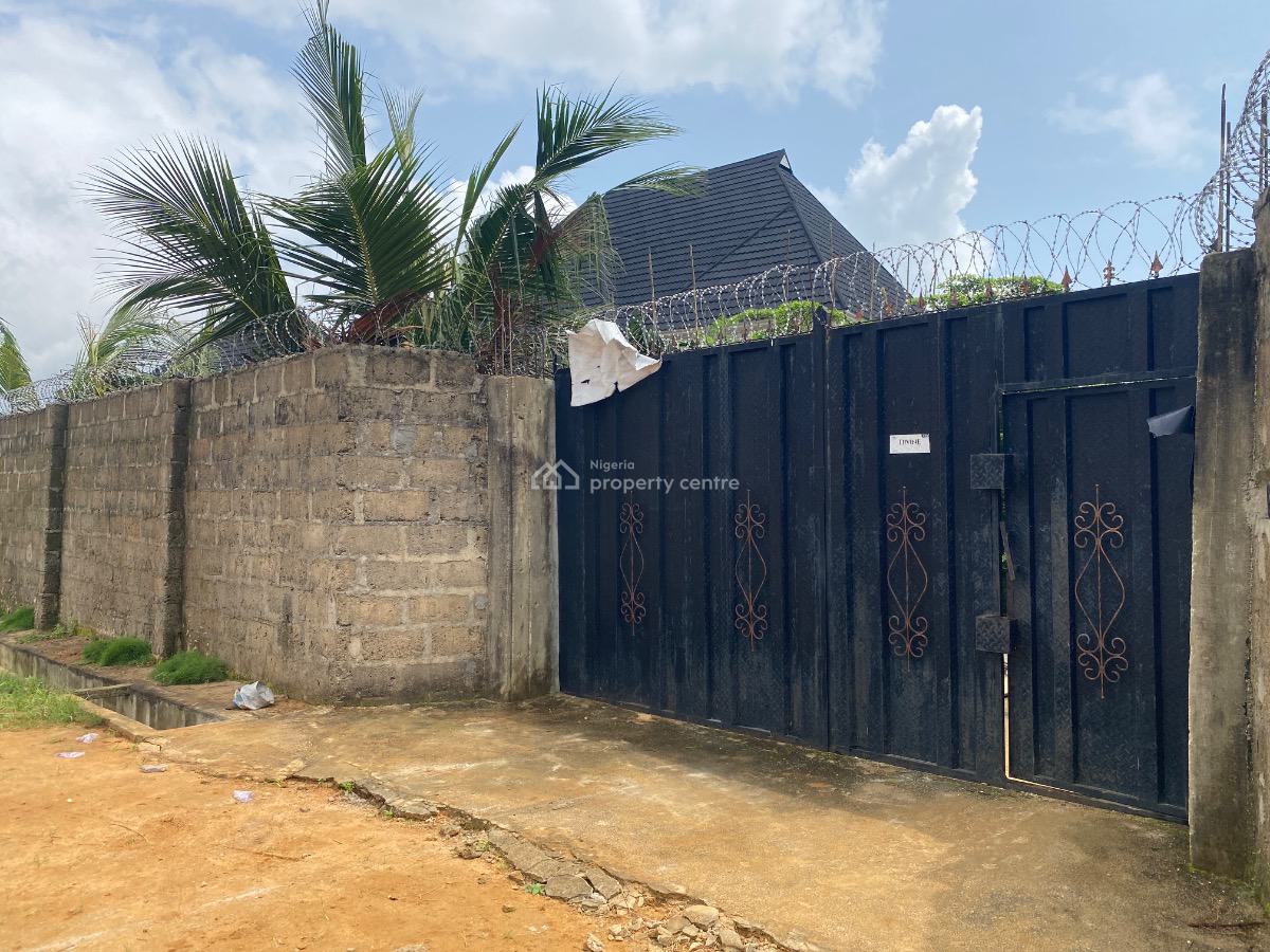 Durably Built 3bedroom Detached Bungalow with Bq, Rumukparali / Off Ozuoba Road, Port Harcourt, Rivers, Detached Bungalow for Sale