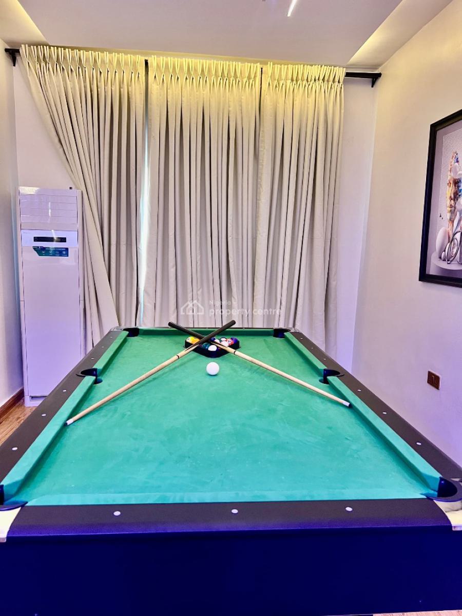 Luxury 3 Bedroom with Snooker, Ps5 & Pool, Off Freedom Way, Lekki Phase 1, Lekki, Lagos, Flat / Apartment Short Let