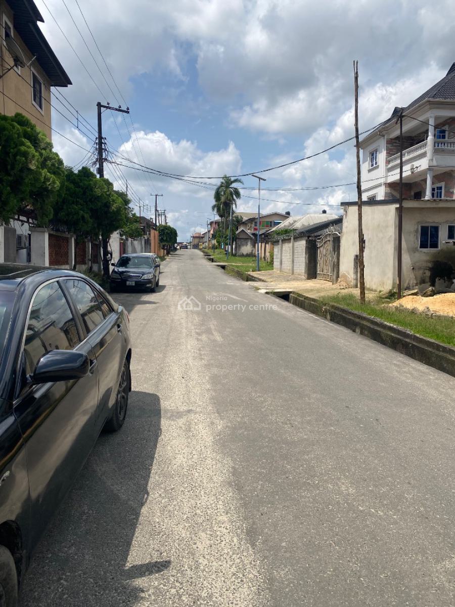 Well Located Table Dry Land, Woji, Port Harcourt, Rivers, Residential Land for Sale