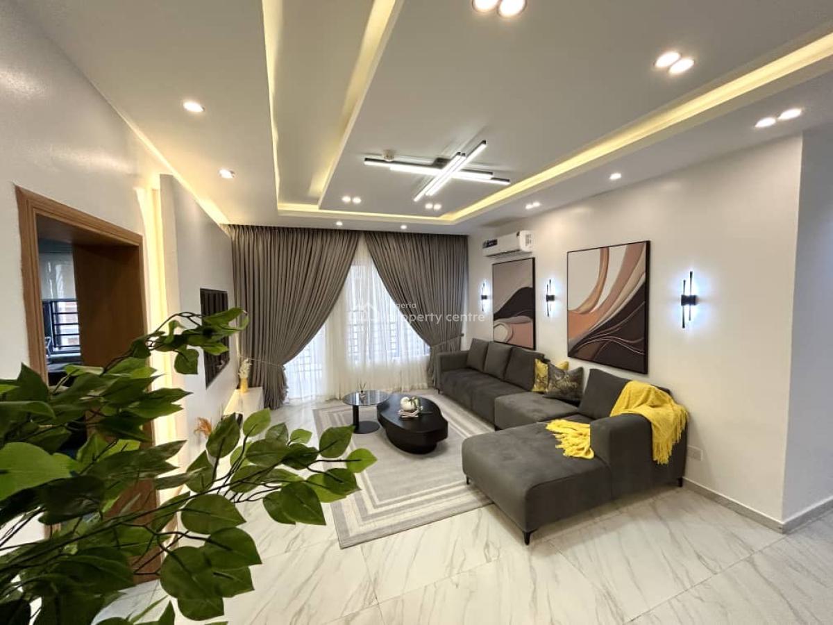 Luxurious 3 Bedroom with Dining Area & Swimming Pool, on The 6th Floor with a Water View, Ikoyi, Lagos, Flat / Apartment Short Let