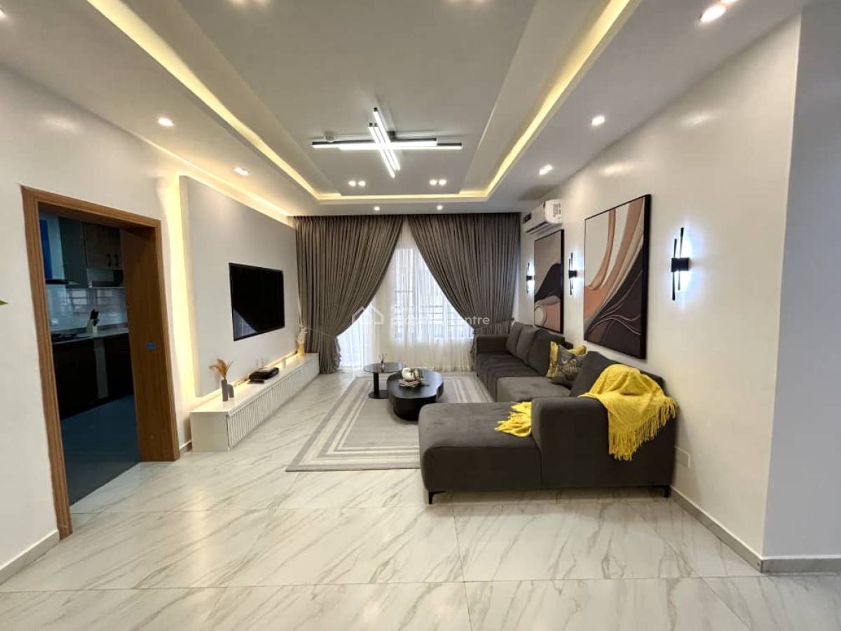 Luxurious 3 Bedroom with Dining Area & Swimming Pool, on The 6th Floor with a Water View, Ikoyi, Lagos, Flat / Apartment Short Let