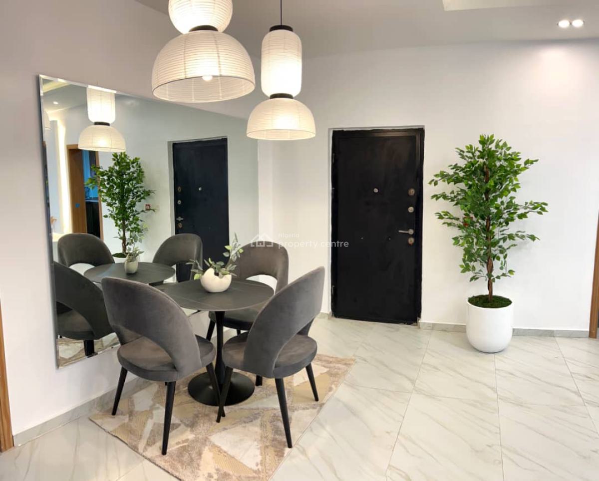 Luxurious 3 Bedroom with Dining Area & Swimming Pool, on The 6th Floor with a Water View, Ikoyi, Lagos, Flat / Apartment Short Let