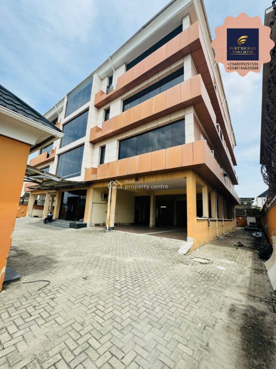 Purpose-built, Self-serviced Commercial Building, Lekki Phase 1, Lekki, Lagos, Office Space for Rent