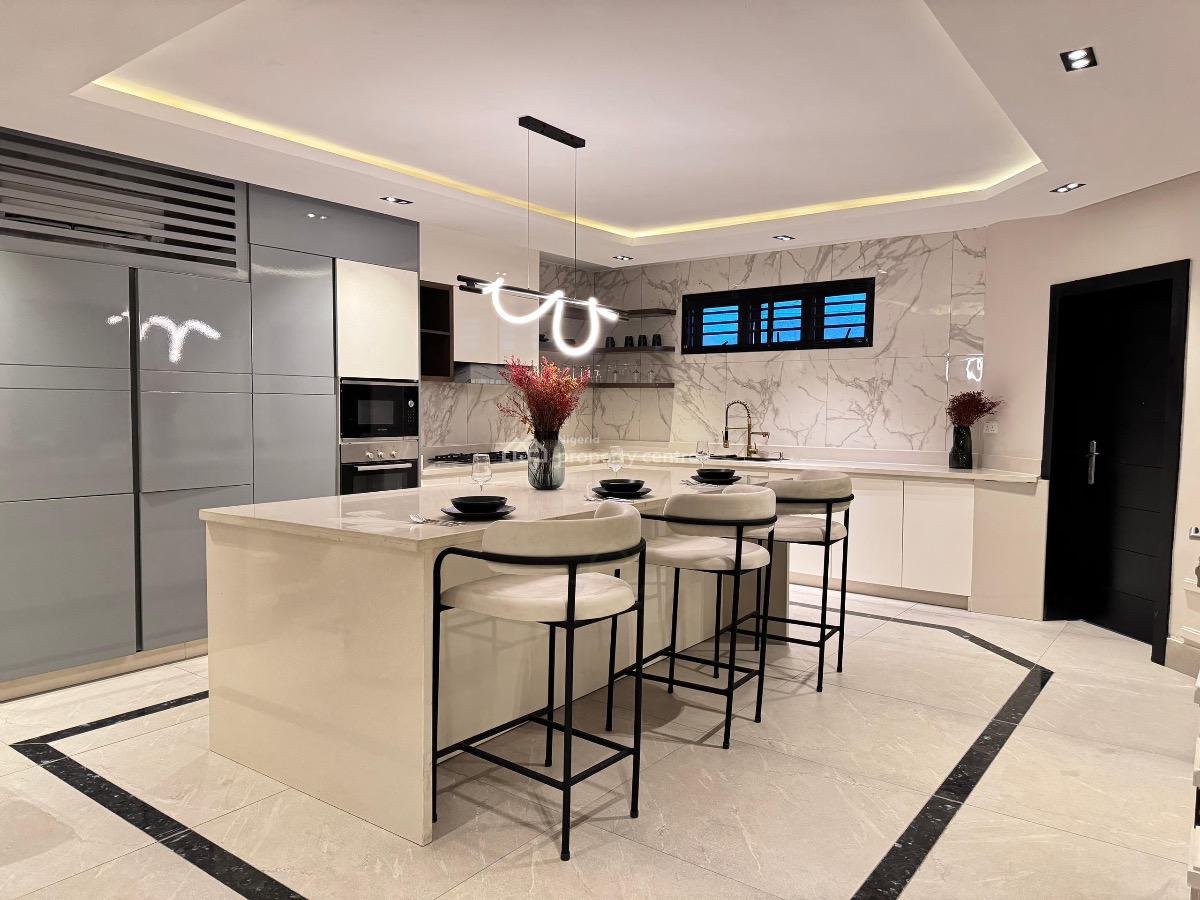 Luxury 4 Bedroom Duplex with Lounge, Pool & Ps5, Fully Furnished Kitchen, Lekki Phase 1, Lekki, Lagos, Terraced Duplex Short Let