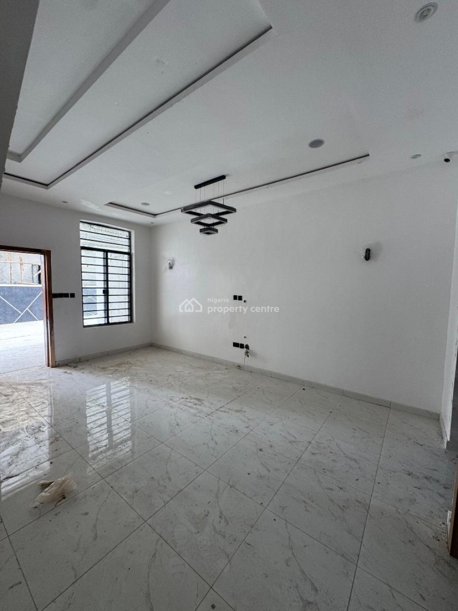 Lovely Built 4 Bedroom Terrace Duplex with Bq in Secure Estate, Chevron, Lekki, Lagos, Terraced Duplex for Sale