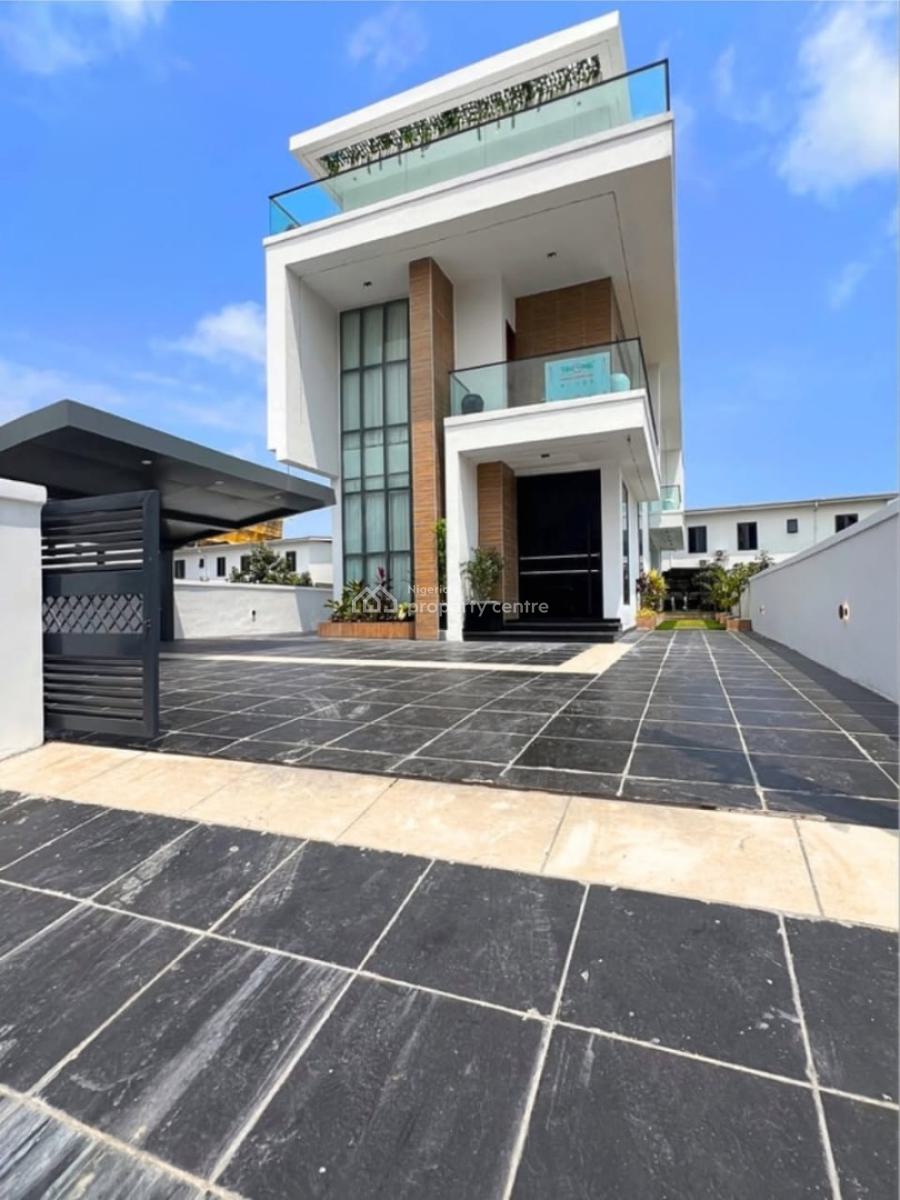 Impeccable 5 Bedroom Detached Duplex in a Secured Estate, This Is a Definition of Luxury and Its for Fastest Fingers Only, Osapa, Lekki, Lagos, Detached Duplex for Sale