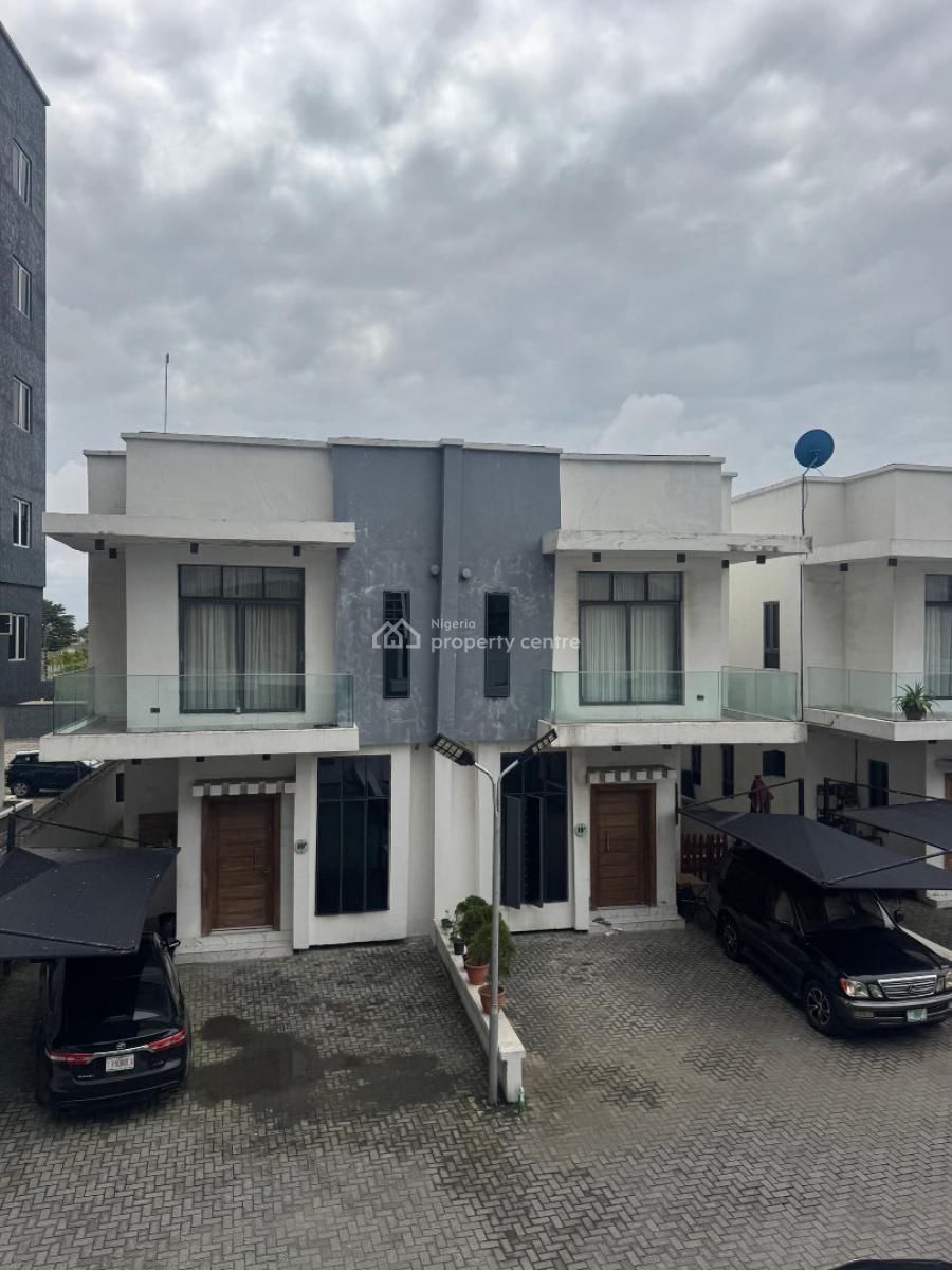 The Most Affordable 4 Bedroom Semi Detached Duplex with Bq, Osapa, Lekki, Lagos, Semi-detached Bungalow for Sale