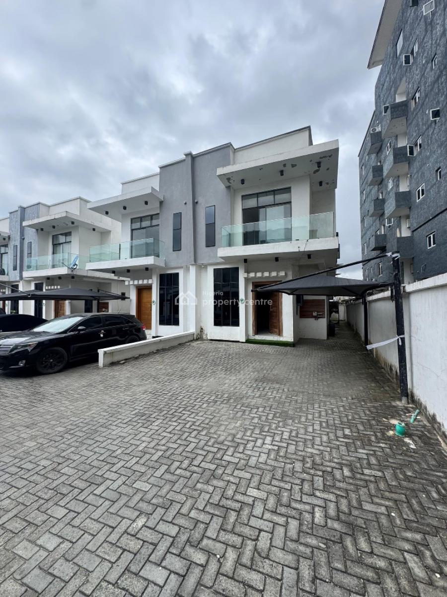 The Most Affordable 4 Bedroom Semi Detached Duplex with Bq, Osapa, Lekki, Lagos, Semi-detached Bungalow for Sale