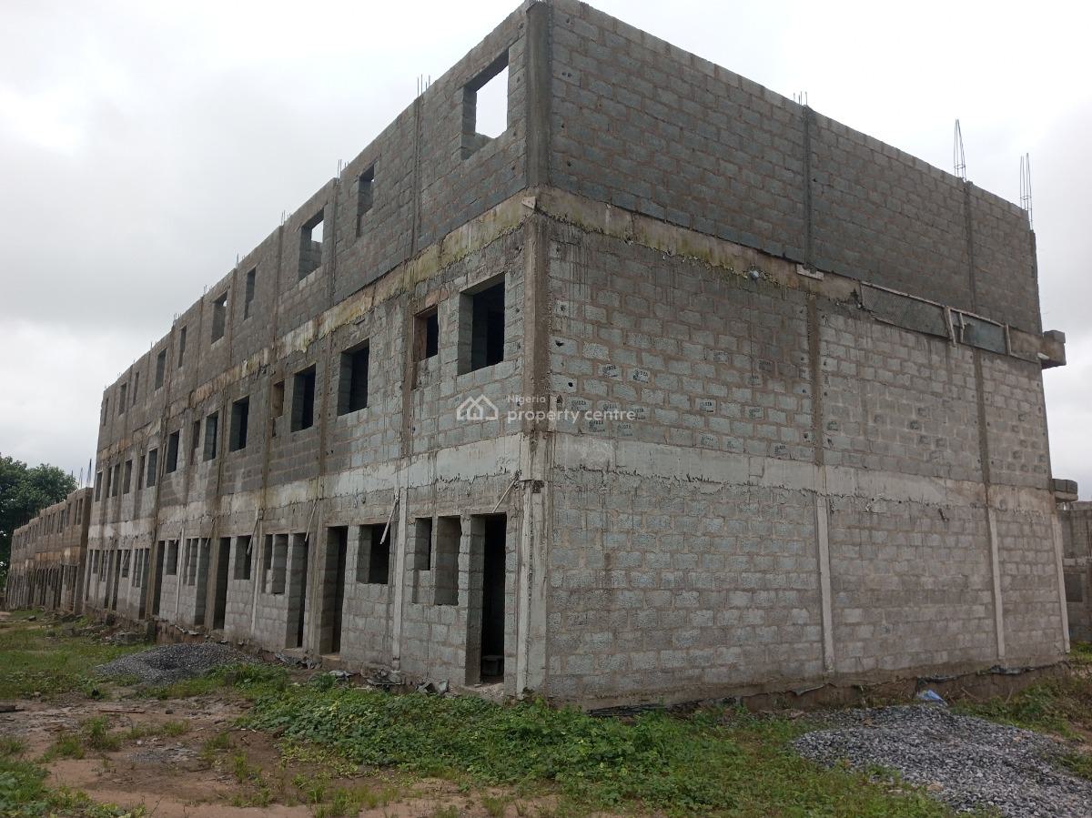 4bedroom Duplex with Bq Available for Buyer, Near Rock Vale Estate, Apo, Abuja, Terraced Duplex for Sale