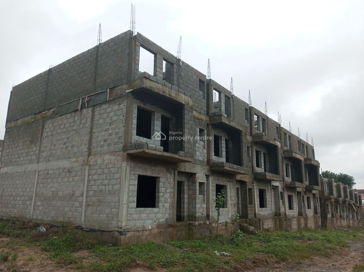 4bedroom Duplex with Bq Available for Buyer, Near Rock Vale Estate, Apo, Abuja, Terraced Duplex for Sale