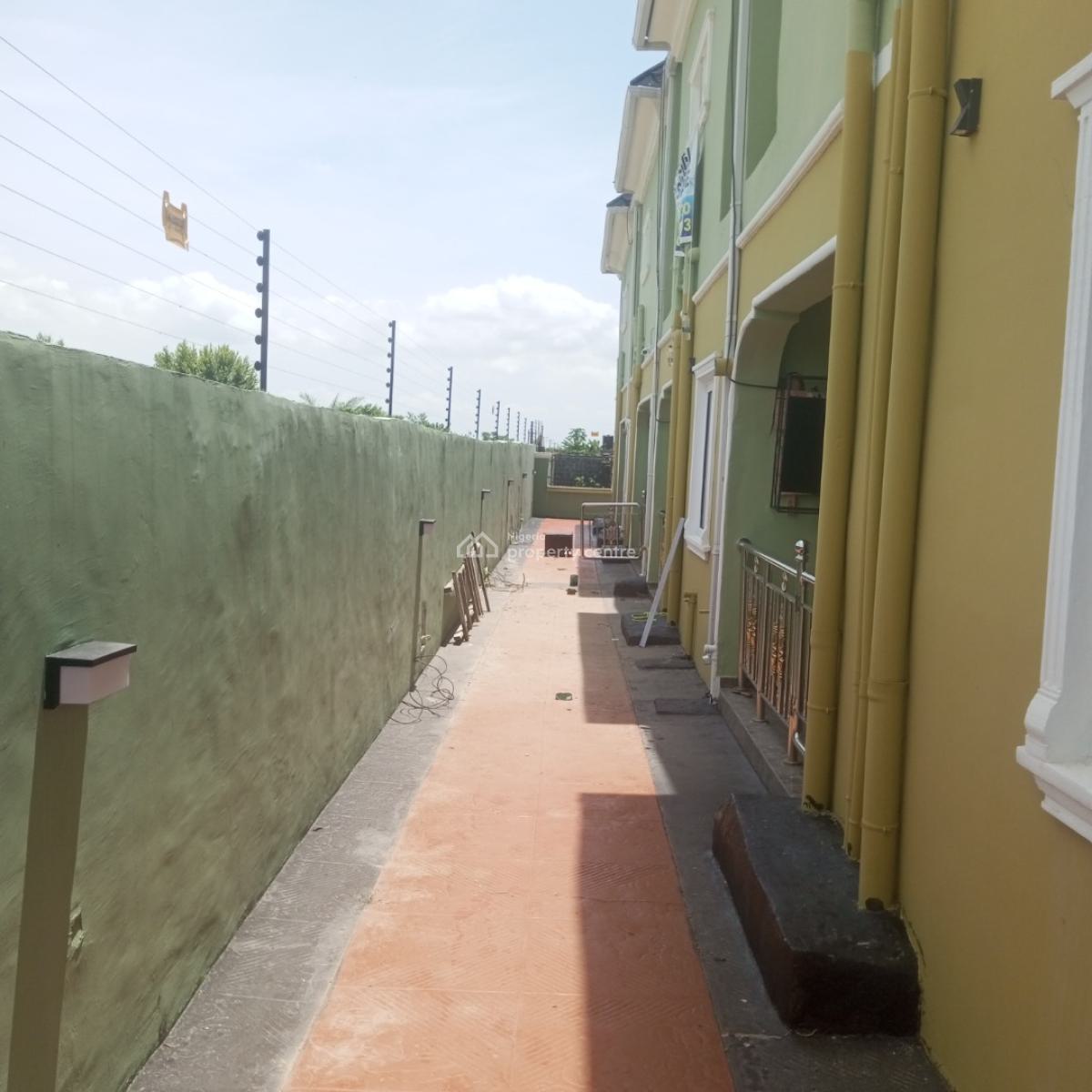 4 Units of 3 Bedrom Terrace Duplex, Abule Follie Before Eleko Junction, Ibeju Lekki, Lagos, Terraced Bungalow for Sale