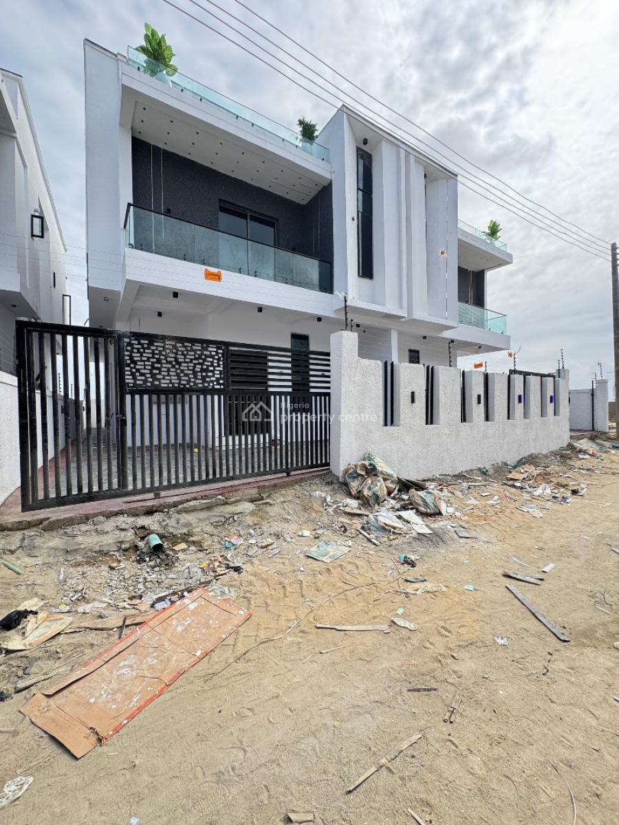 4 Bedroom Semi-detached Duplex with a Bq & a Private Compound, Ajah, Lagos, Semi-detached Duplex for Sale