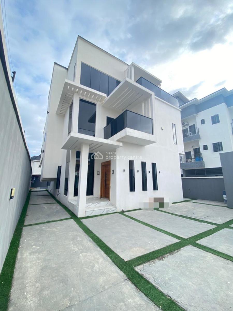 an Impeccable 4 Bedroom Fully-detached Duplex with Bq, Pool,, Chevron Toll Gate, Lekki, Lagos, Detached Duplex for Sale