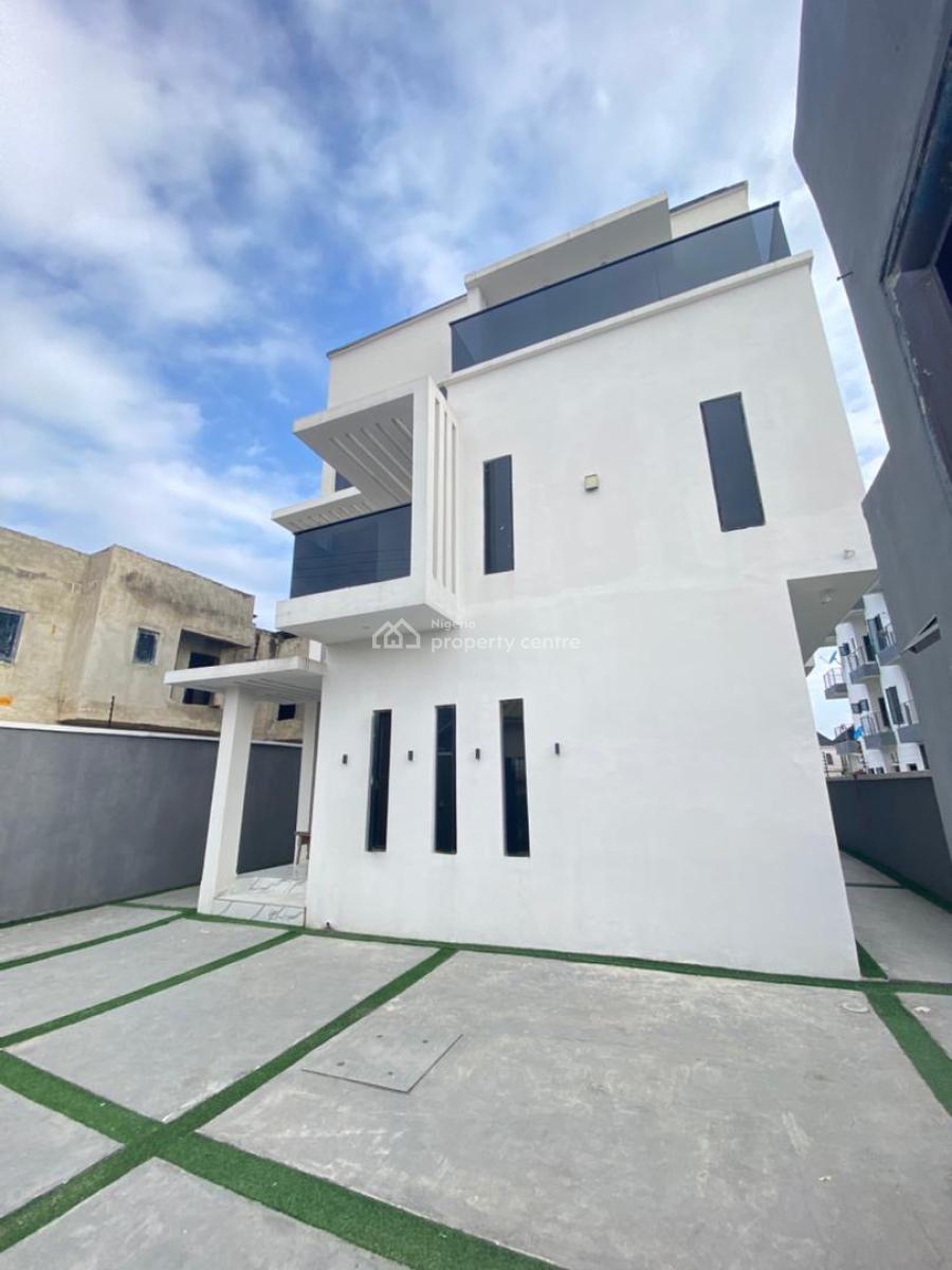 an Impeccable 4 Bedroom Fully-detached Duplex with Bq, Pool,, Chevron Toll Gate, Lekki, Lagos, Detached Duplex for Sale