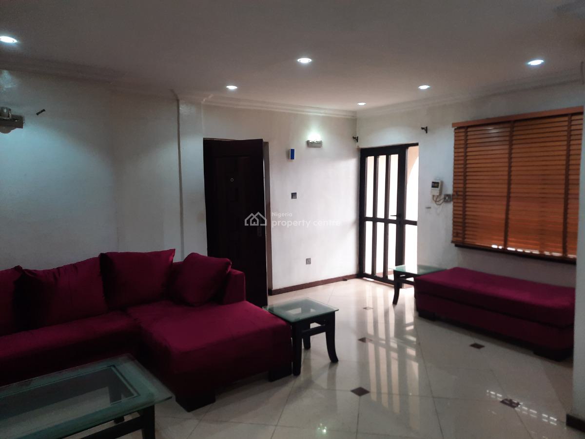 Fully Furnished and Serviced 3bedroom Apartment + B.q, Within an Estate in, Opebi, Ikeja, Lagos, Flat / Apartment for Rent