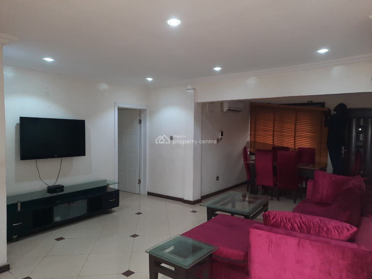 Fully Furnished and Serviced 3bedroom Apartment + B.q, Within an Estate in, Opebi, Ikeja, Lagos, Flat / Apartment for Rent