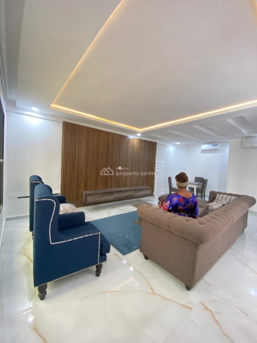 4 Bedroom Fully Furnished Terraced Duplex with Bq, Osapa London, Lekki, Lagos, Terraced Duplex for Sale