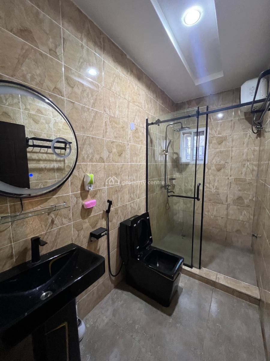 Very Sharp 2 Bedroom Apartment with Guest Toilet and Balcony, Inside a Well Secured Estate By Cedarcrest Hospital Road, Apo, Abuja, Flat / Apartment for Rent