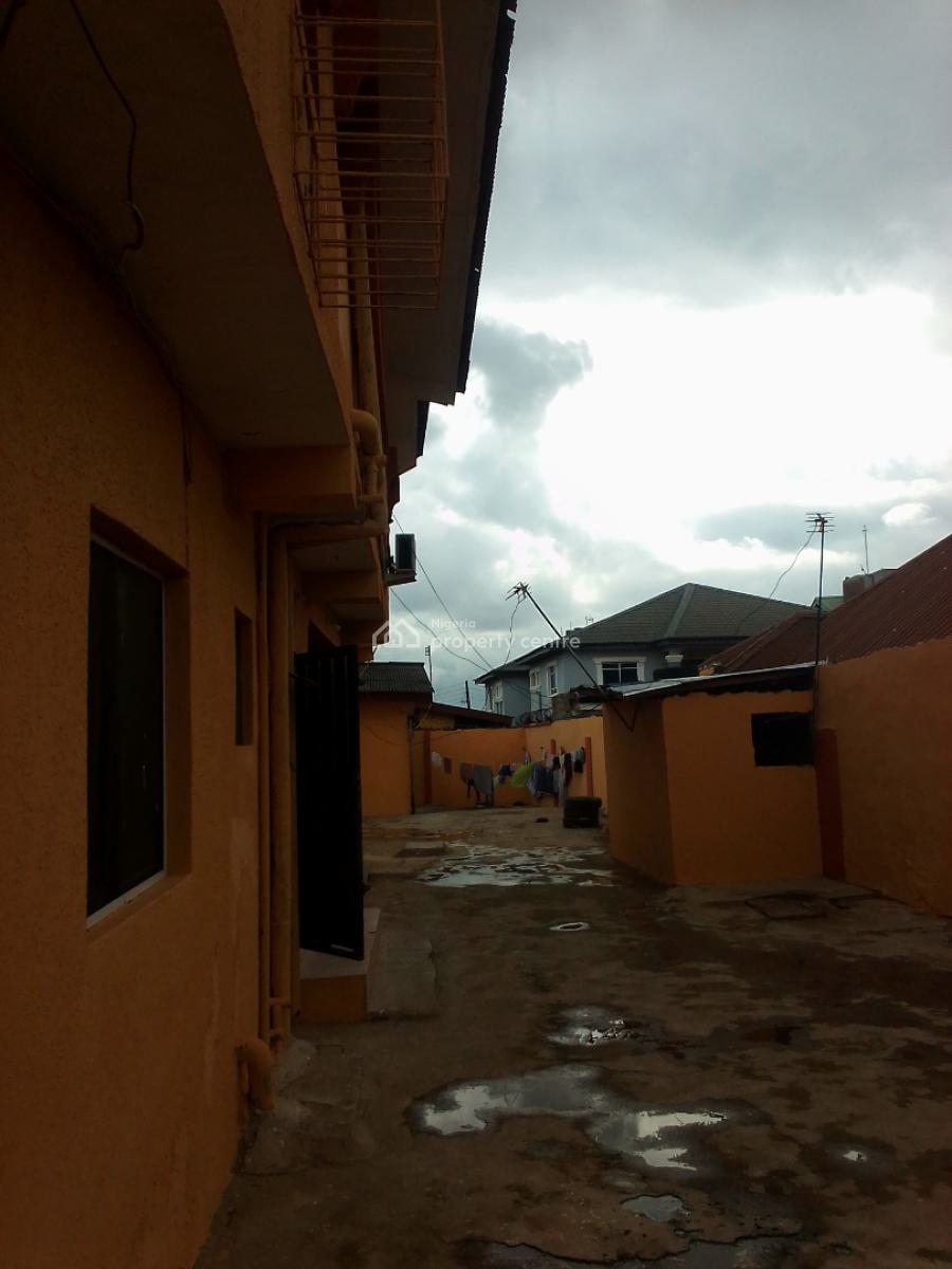 Block of 4unit 2bedroom& Bungalow of 2unit 1bedroom on a Plot of Land, Obawole, Ogba, Ikeja, Lagos, Block of Flats for Sale