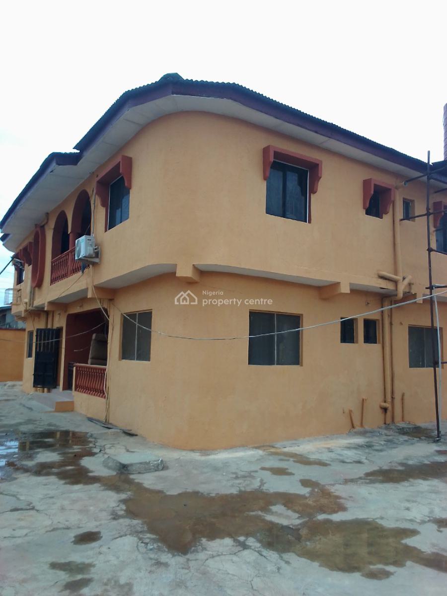 Block of 4unit 2bedroom& Bungalow of 2unit 1bedroom on a Plot of Land, Obawole, Ogba, Ikeja, Lagos, Block of Flats for Sale