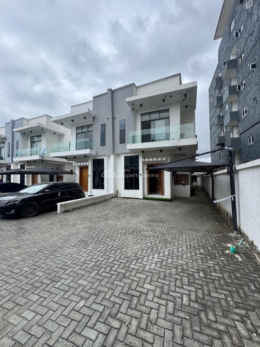 Most Affordable 4-bedroom Semi-detached Duplex with Bq in Osapa, Lekki, Lekki Lagos, Osapa, Lekki, Lagos, Semi-detached Duplex for Sale