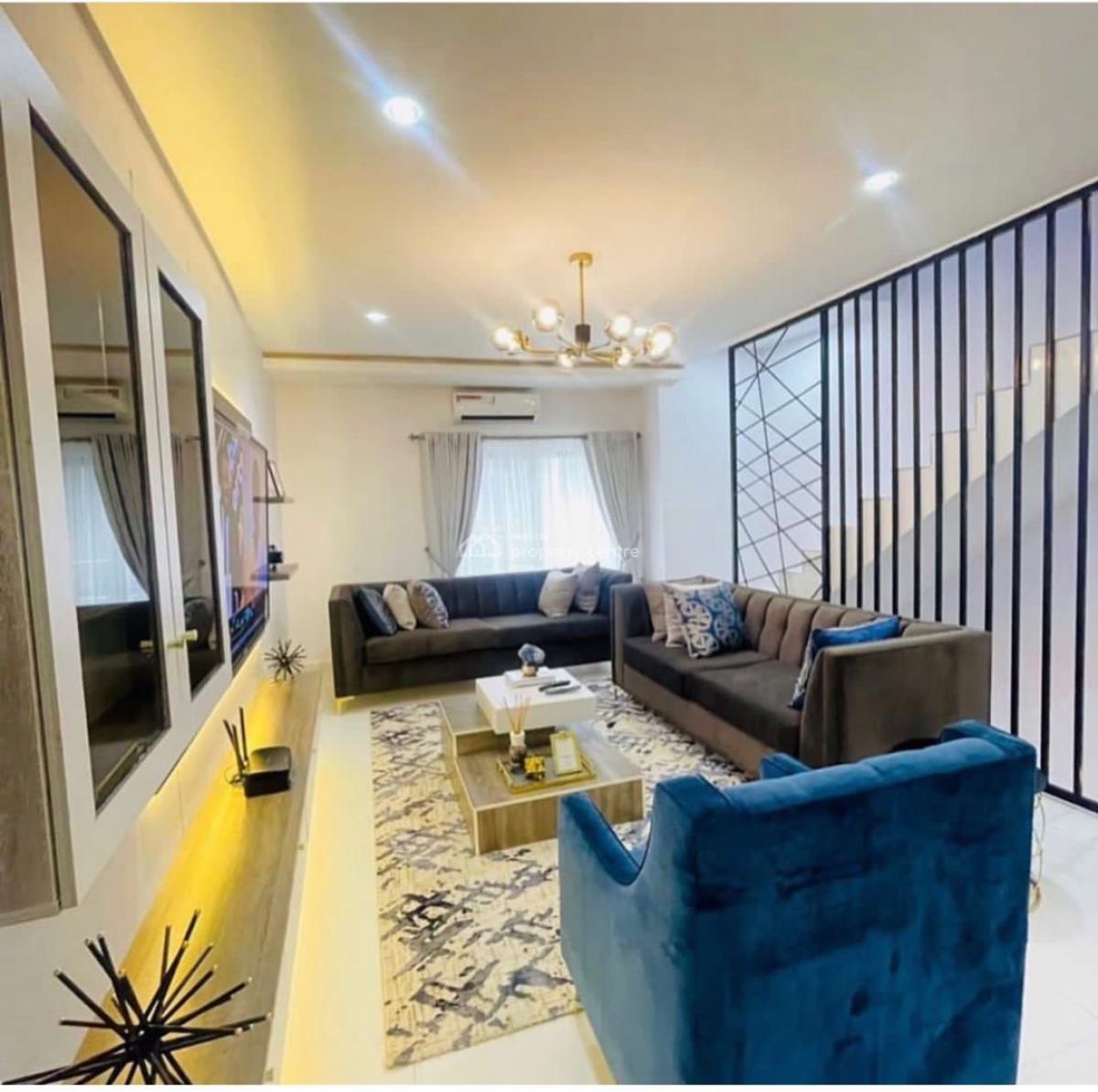 Fully Furnished & Serviced 2 Bedroom Terrace Duplex, Ikate Elegushi, Lekki, Lagos, Terraced Duplex for Rent