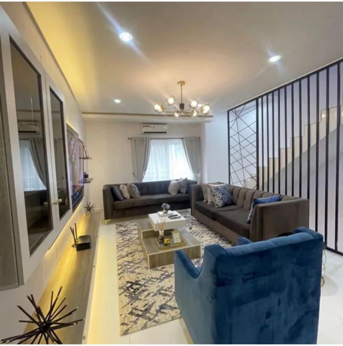 Fully Furnished & Serviced 2 Bedroom Terrace Duplex, Ikate Elegushi, Lekki, Lagos, Terraced Duplex for Rent