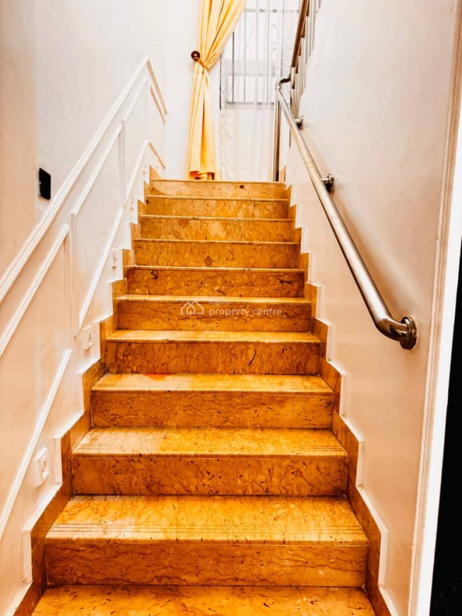 Fully Furnished Luxury 4 Bedrooms Detached House with Gen, Inverter & Bq, Chevron, Lekki, Lagos, Detached Duplex for Rent