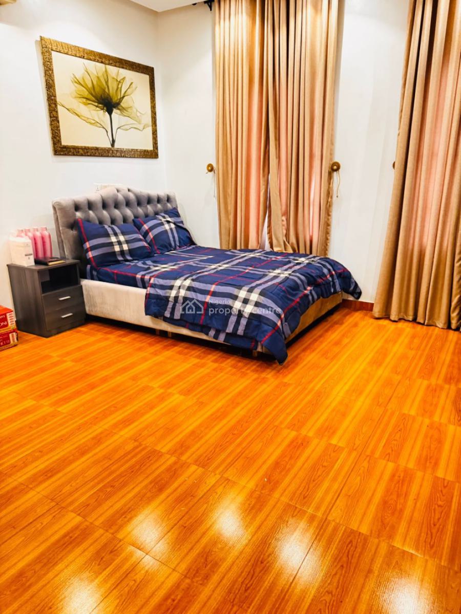 Fully Furnished Luxury 4 Bedrooms Detached House with Gen, Inverter & Bq, Chevron, Lekki, Lagos, Detached Duplex for Rent