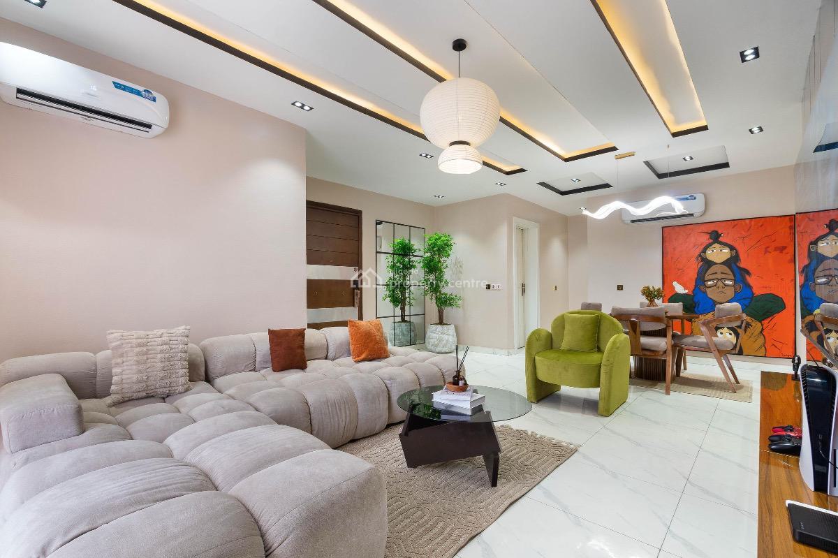 Luxury 3 Bedroom with Pool, Ps5 & Equipped Kitchen, Perfect for Pictures, Ikate, Lekki, Lagos, Flat / Apartment Short Let