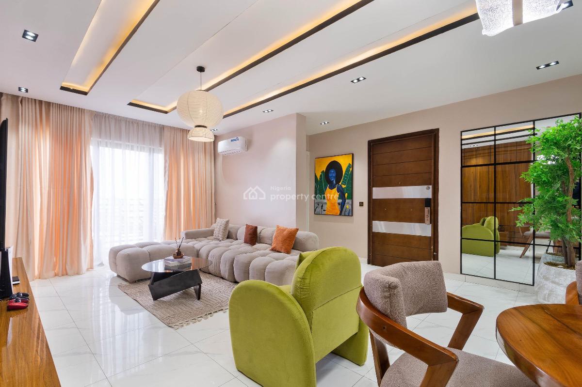 Luxury 3 Bedroom with Pool, Ps5 & Equipped Kitchen, Perfect for Pictures, Ikate, Lekki, Lagos, Flat / Apartment Short Let