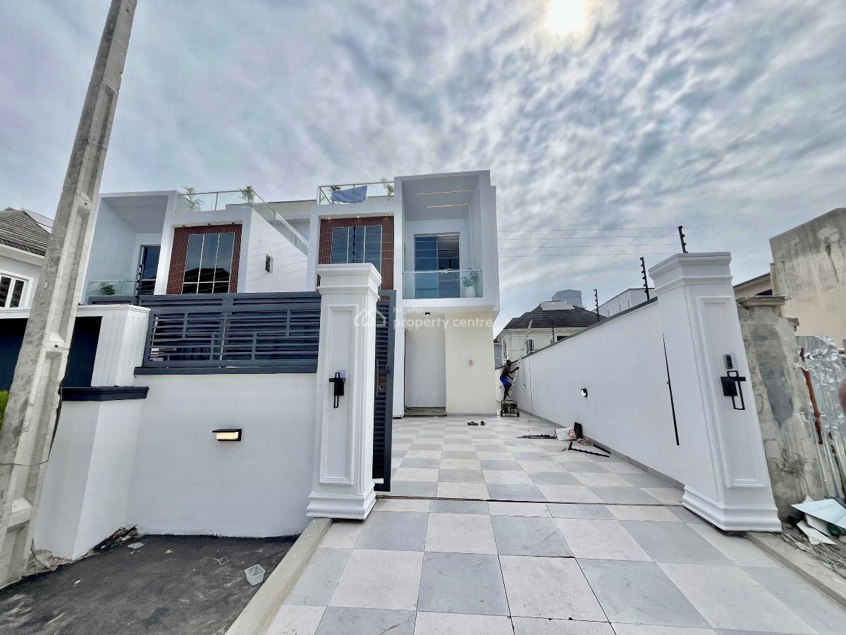 Premium 5-bedroom Detached Duplex with Bq, Swimming Pool, Cinema & Gym, Chevron Drive, Lekki, Lagos, Detached Duplex for Sale