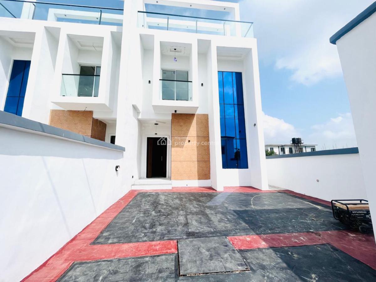 *luxury 2 Floors 5-bedroom Duplex with Bq*, Sangotedo, Ajah, Lagos, Detached Duplex for Sale