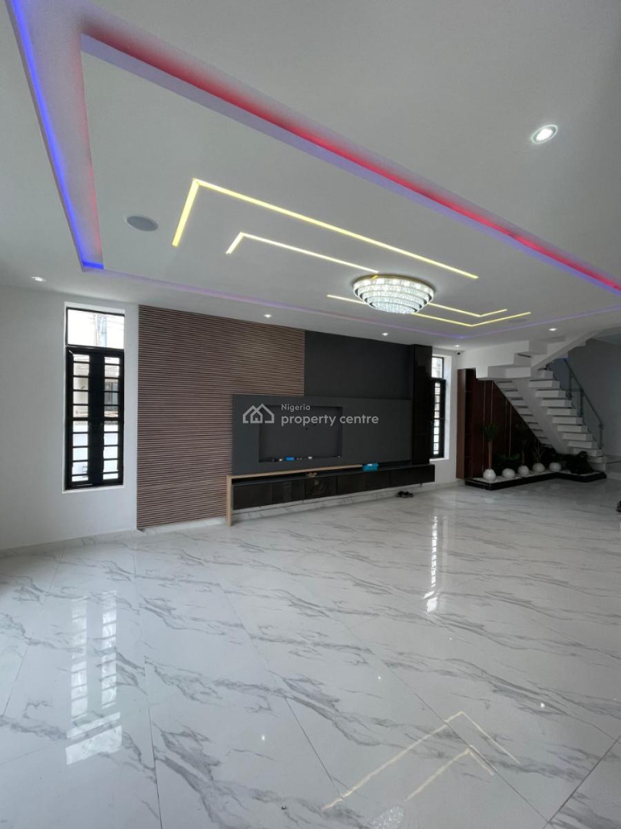 Luxury 5 Bedroom Detached Duplex with Bq, Gym, Cinema & Pool, Chevron, Lekki, Lagos, Detached Duplex for Sale