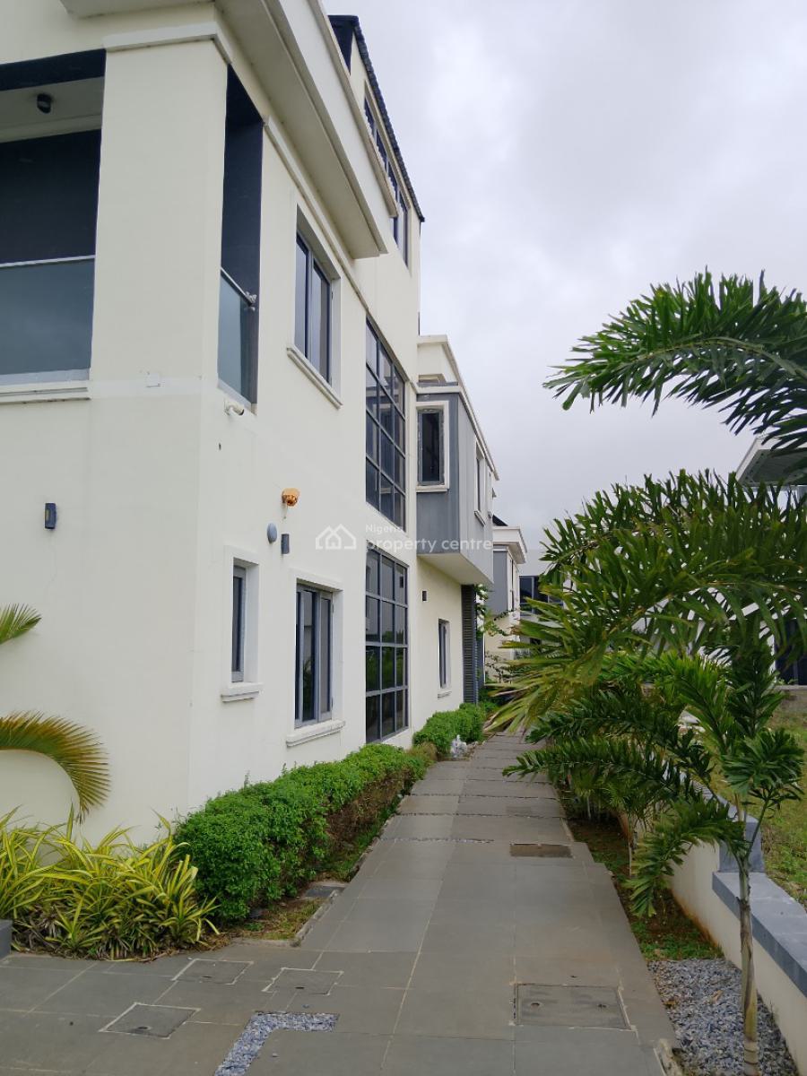 New Waterview Semi Smart 5bedroom Duplex with Bq,cinema,2 Kitchen,etc, Cowrie Creek Luxury Estate By Nicon Town Road, Lekki, Lagos, Detached Duplex for Sale