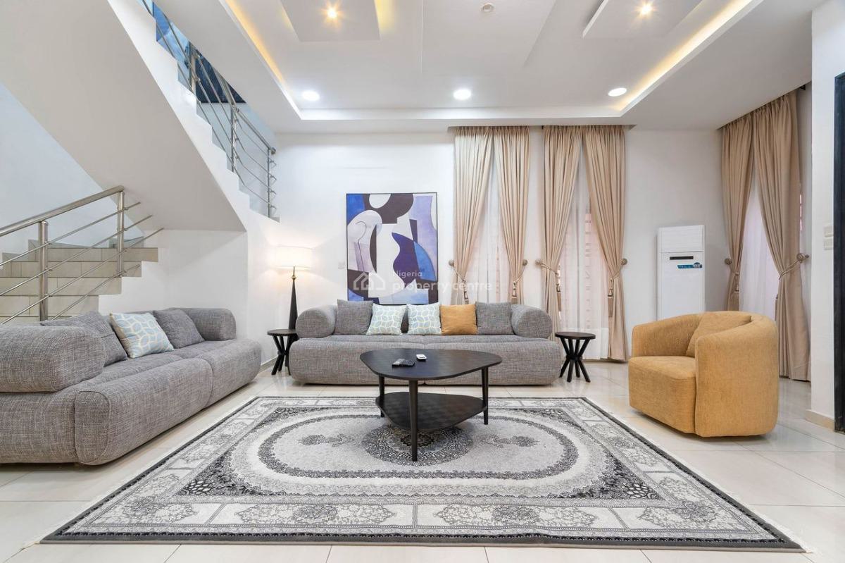 Book This Cozy and Luxurious 4bedroom with 4.5 Bath Maisonette, Oniru, Victoria Island (vi), Lagos, Flat / Apartment Short Let