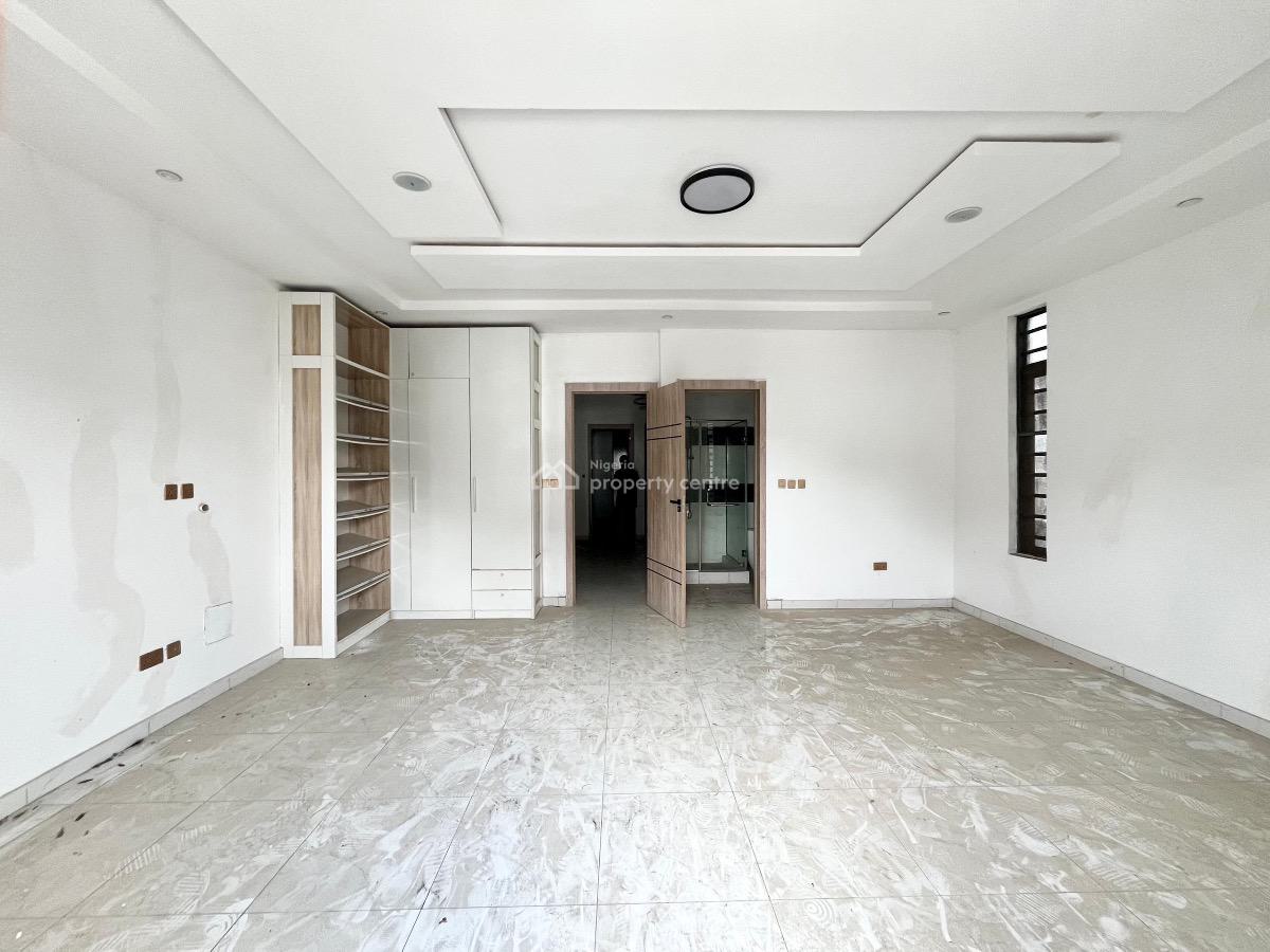 Spacious 4-bedroom Semi-detached Duplex with Bq, Chevron Drive, Lekki, Lagos, Semi-detached Duplex for Rent