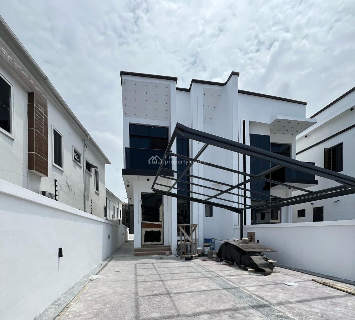 Luxurious 4 Bedroom Semi Detached Duplex with Bq, Located at Orchid Road, Lekki, Lagos, Semi-detached Duplex for Sale