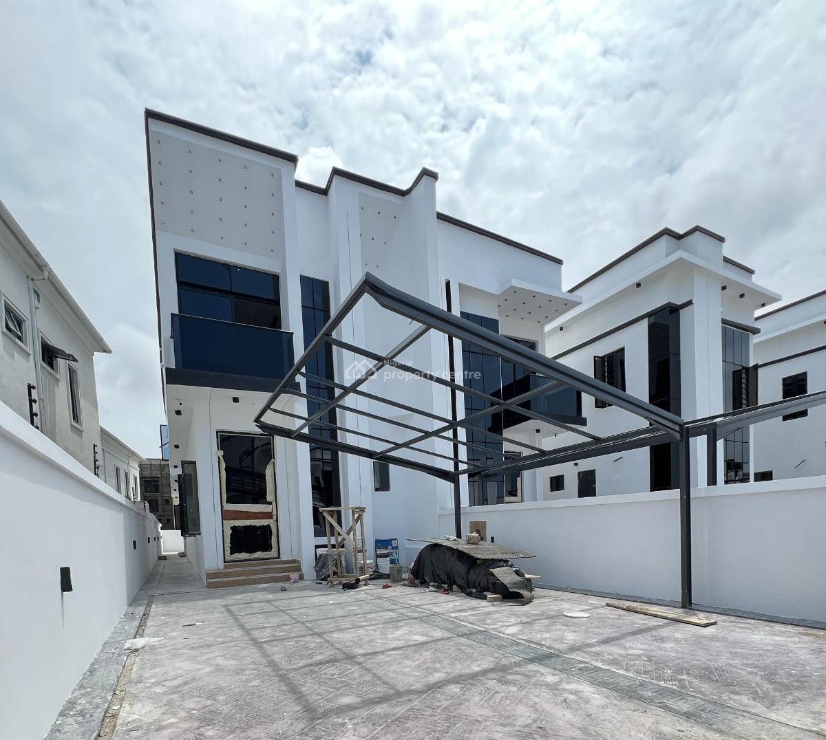 Luxurious 4 Bedroom Semi Detached Duplex with Bq, Located at Orchid Road, Lekki, Lagos, Semi-detached Duplex for Sale