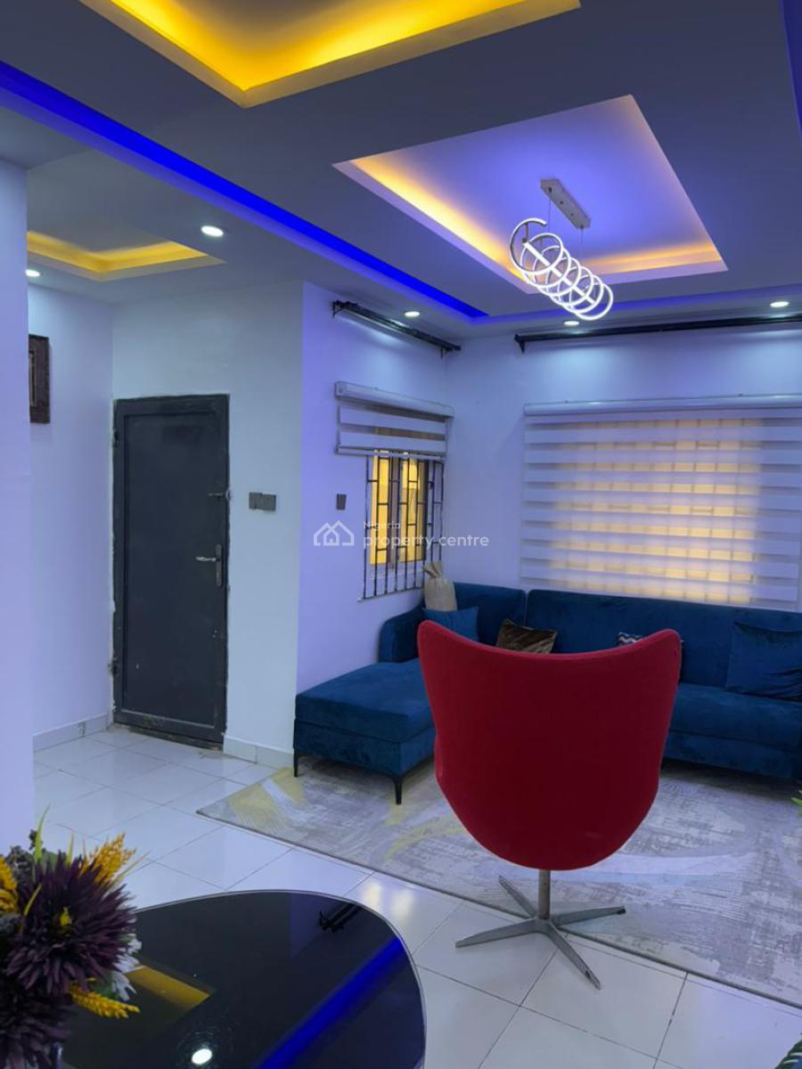 Shared Furnished Room in 2 Bedroom Apartment, Abraham Adesanya, Lekki, Lagos, Self Contain (single Rooms) for Rent