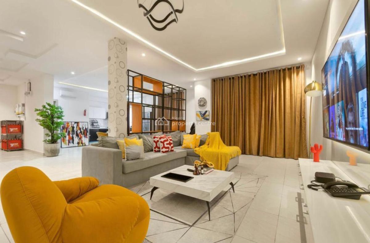 Smart 2bedroom Maisonette with Cityview, Alexa, Elevator, Ps5,, Lekki Phase 1, Lekki, Lagos, Flat / Apartment Short Let