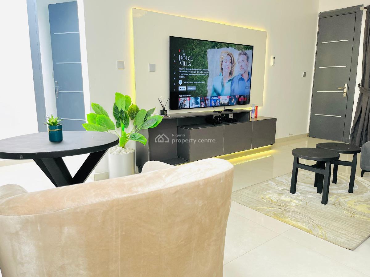 Our Stunning 3 Bed Apartment with Swimming Pool, Gym, Ps5 (fifa 25 & M, Lekki Phase 1, Lekki, Lagos, Flat / Apartment Short Let