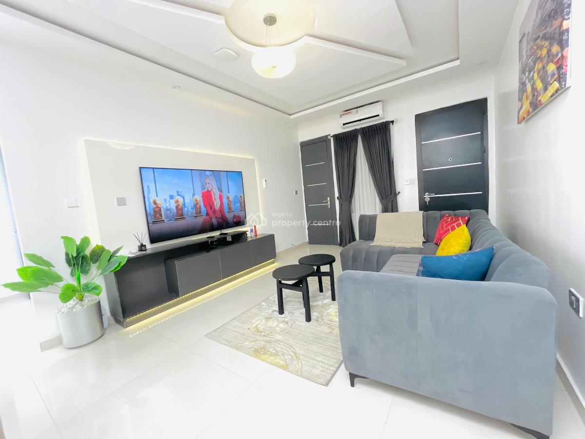 Our Stunning 3 Bed Apartment with Swimming Pool, Gym, Ps5 (fifa 25 & M, Lekki Phase 1, Lekki, Lagos, Flat / Apartment Short Let