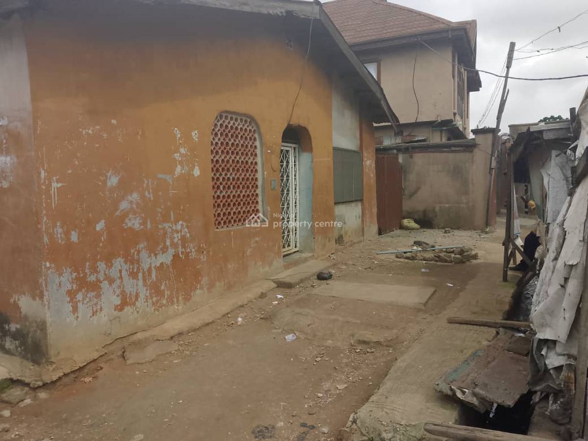 a Bungalow Available in a Good Area, Ipaye Street, Agege, Lagos, Detached Bungalow for Sale