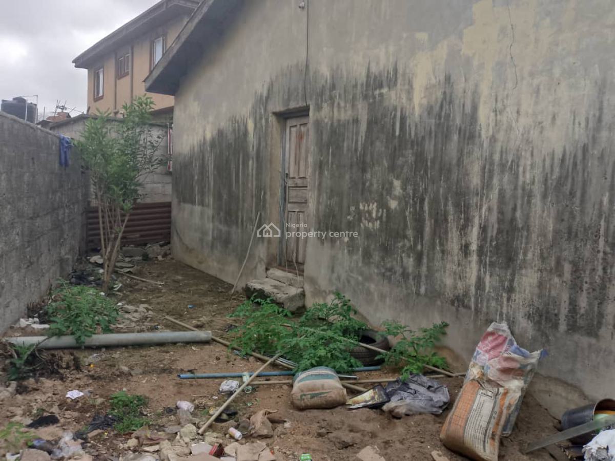 a Bungalow Available in a Good Area, Ipaye Street, Agege, Lagos, Detached Bungalow for Sale