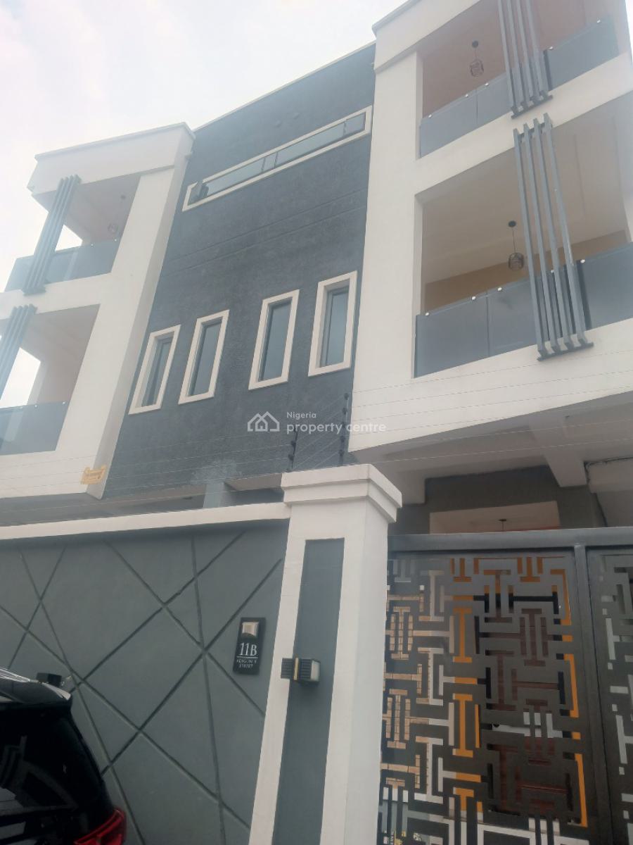 Newly 4 Bedrm Semi Detach Duplex+ Bq, in an Estate Environment @ Olowo Ira, Via Omole 2 Ikeja, Omole Phase 2, Ikeja, Lagos, Semi-detached Duplex for Sale