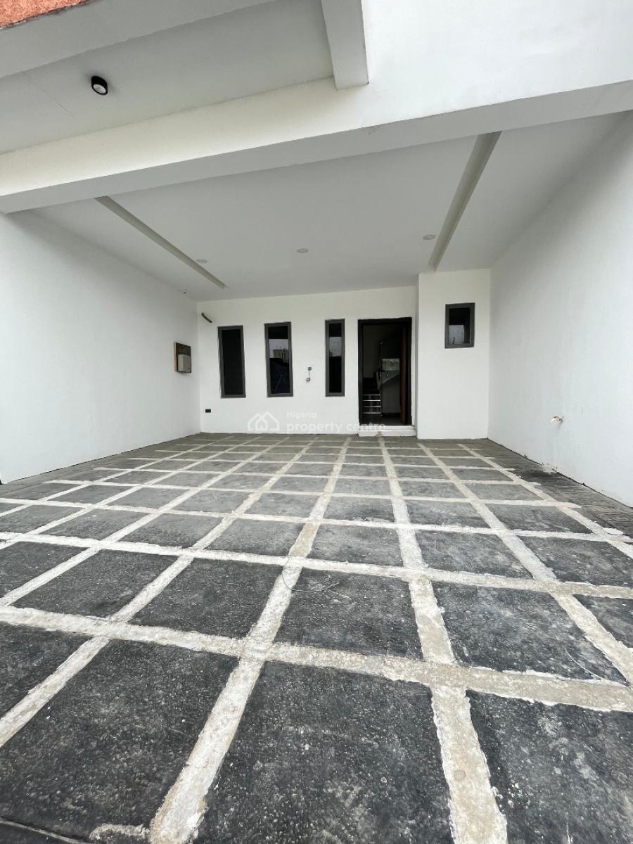 Luxury 4 Bedroom Self Compound Terrace Duplex with Bq and Ante Room, Lekki Phase 1, Lekki, Lagos, Terraced Duplex for Sale